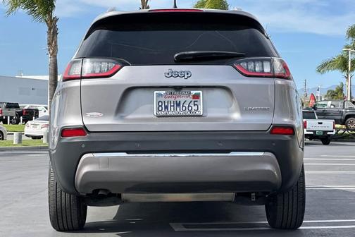 Billet Silver Metallic Clearcoat 2019 Jeep Cherokee Limited