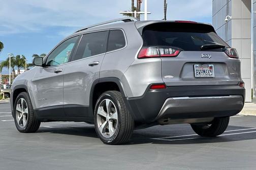Billet Silver Metallic Clearcoat 2019 Jeep Cherokee Limited