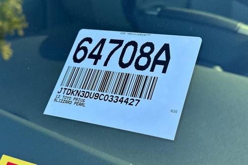 2012 Toyota Prius Four