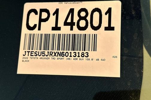 2022 Toyota 4Runner TRD Sport