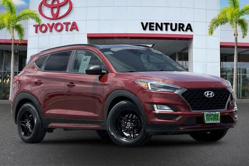 Gemstone Red 2019 Hyundai TUCSON Night