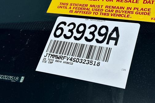 2025 Toyota RAV4 Hybrid LE