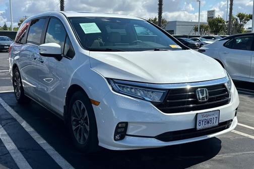 Platinum White Pearl 2022 Honda Odyssey EX-L