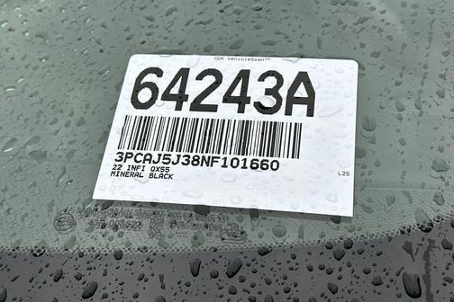 2022 INFINITI QX55 LUXE