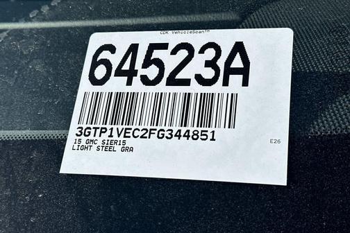 Iridium Metallic 2015 GMC Sierra 1500 SLT