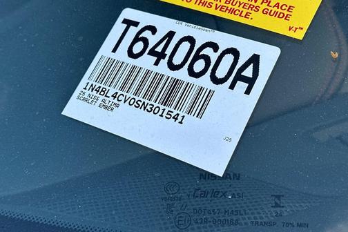 2025 Nissan Altima SR FWD