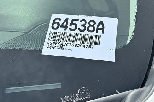 2016 Subaru Outback 2.5i Limited