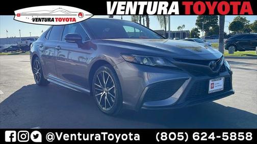Predawn Gray Mica 2022 Toyota Camry SE