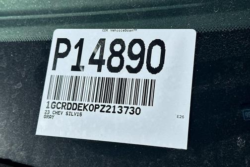 Dark Ash Metallic 2023 Chevrolet Silverado 1500 LT
