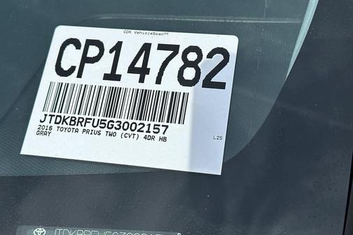 2016 Toyota Prius Two