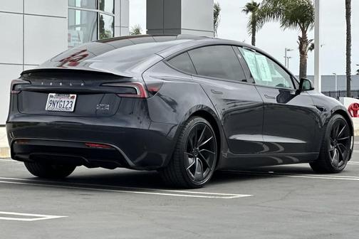 Stealth Grey 2024 Tesla Model 3 Performance