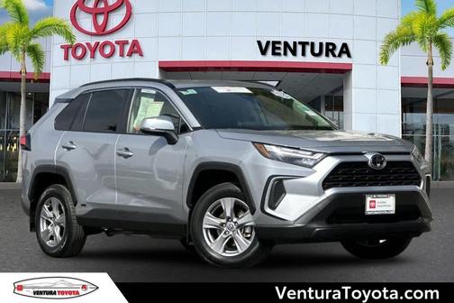 Silver Sky Metallic 2025 Toyota RAV4 Hybrid LE