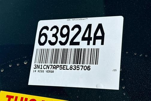 2014 Nissan Versa 1.6 SL