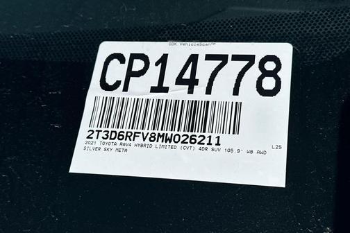 2021 Toyota RAV4 Hybrid Limited