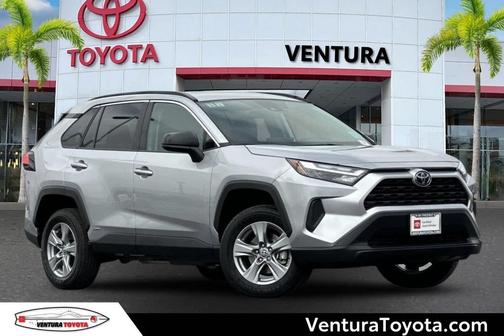 Silver Sky Metallic 2025 Toyota RAV4 Hybrid LE