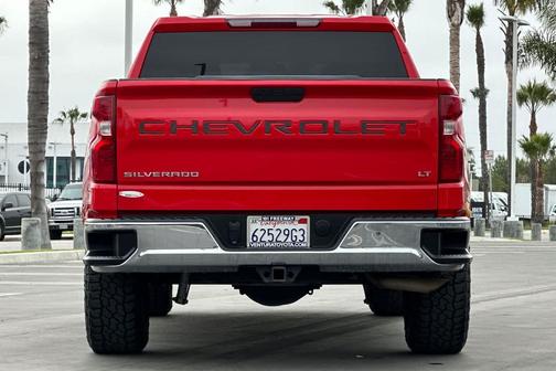 Red Hot 2021 Chevrolet Silverado 1500 LT