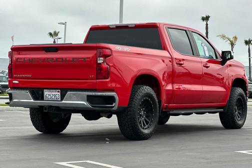 Red Hot 2021 Chevrolet Silverado 1500 LT