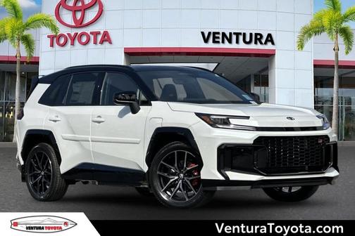Wind Chill Pearl w/Black Roof 2026 Toyota RAV4 Plug-In Hybrid GR Sport