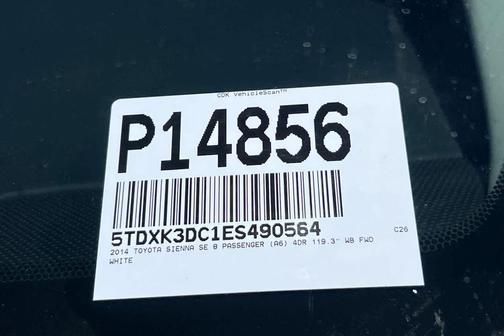 2014 Toyota Sienna SE