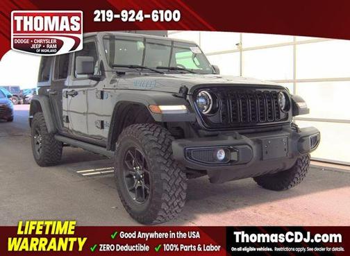 Granite Crystal Clearcoat Metallic 2025 Jeep Wrangler 4xe Sport