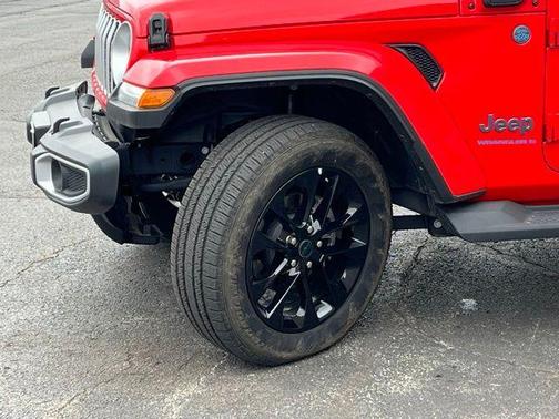 Firecracker Red Clearcoat 2025 Jeep Wrangler 4xe Sahara