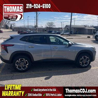 Sterling Gray Metallic 2025 Chevrolet Trax LT