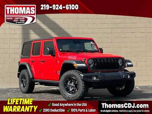 Firecracker Red Clearcoat 2025 Jeep Wrangler 4xe Sport