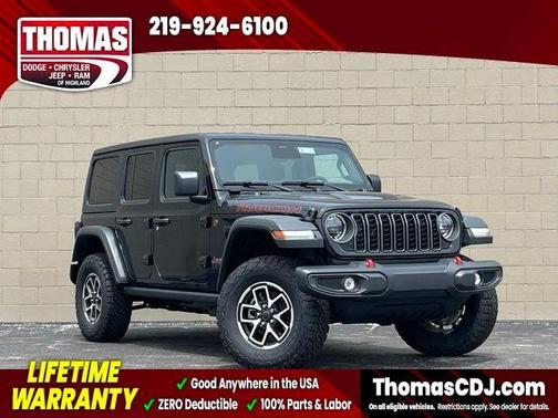 Black Clearcoat 2026 Jeep Wrangler Rubicon