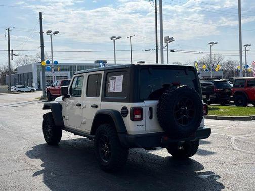 Bright White Clearcoat 2025 Jeep Wrangler 4xe Sport
