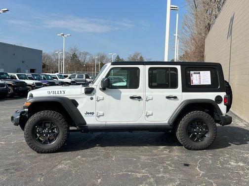 Bright White Clearcoat 2025 Jeep Wrangler 4xe Sport
