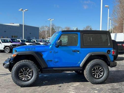 Hydro Blue Pearl 2026 Jeep Wrangler Sport