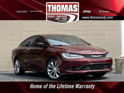 2016 Chrysler 200 S