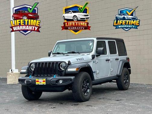 Silver Zynith Clearcoat 2023 Jeep Wrangler 4xe Base