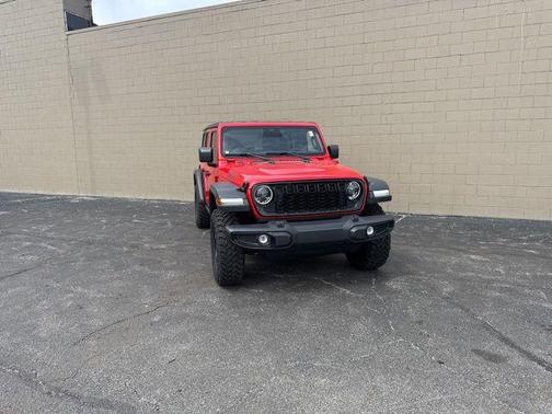 Firecracker Red Clearcoat 2025 Jeep Wrangler 4xe Sport