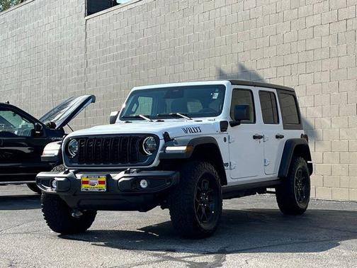 Bright White Clearcoat 2025 Jeep Wrangler 4xe Sport