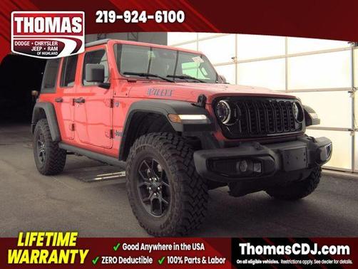 Firecracker Red Clearcoat 2025 Jeep Wrangler 4xe Sport