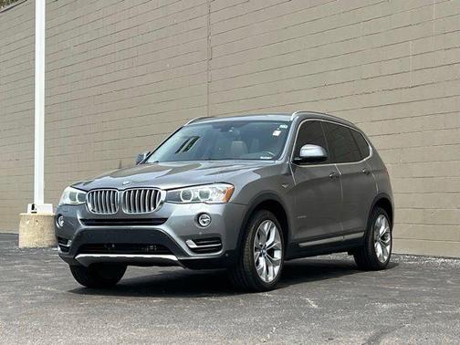 Space Gray Metallic 2017 BMW X3 xDrive35i