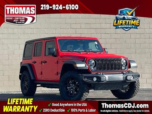 Firecracker Red Clearcoat 2025 Jeep Wrangler 4xe Sport