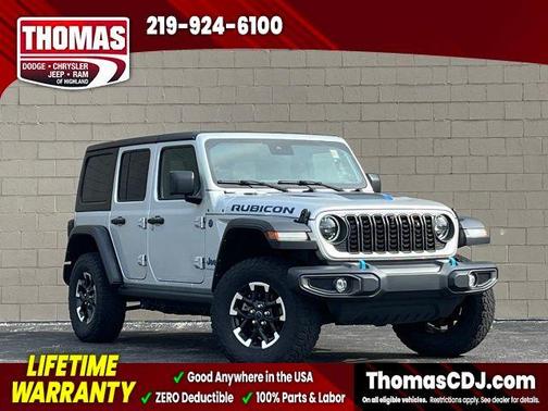 Silver Zynith Clearcoat 2024 Jeep Wrangler 4xe Rubicon