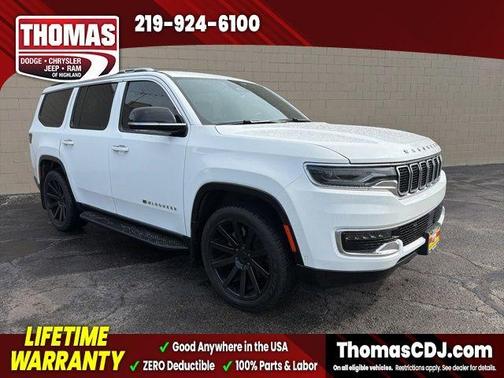 Bright White Clearcoat 2023 Jeep Wagoneer Base