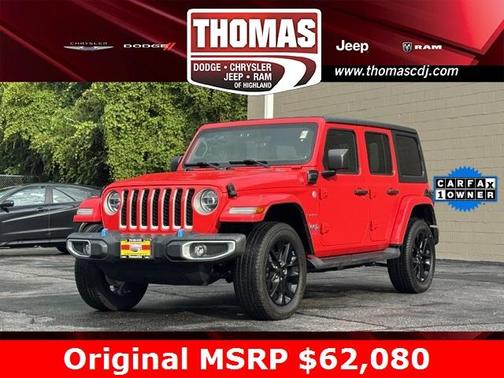 2022 Jeep Wrangler Unlimited 4xe Sahara