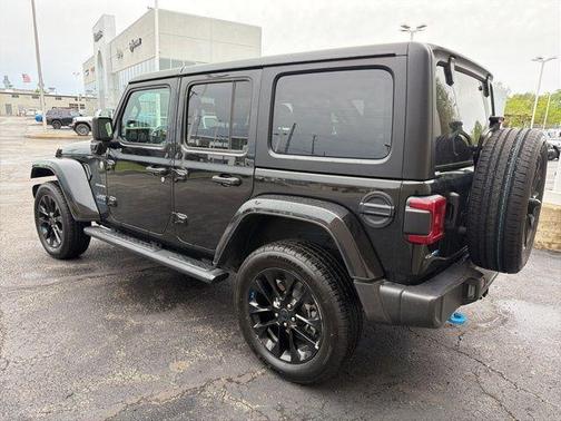 Black Clearcoat 2023 Jeep Wrangler 4xe Sahara