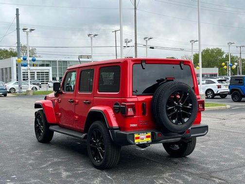 Firecracker Red Clearcoat 2025 Jeep Wrangler 4xe Sahara