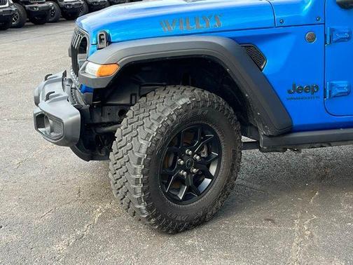 Hydro Blue Pearl 2025 Jeep Wrangler Sport