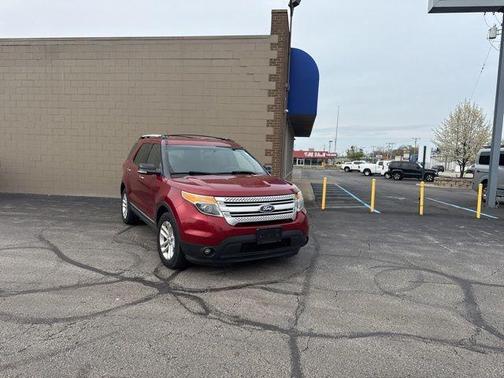 Ruby Red Metallic 2014 Ford Explorer XLT