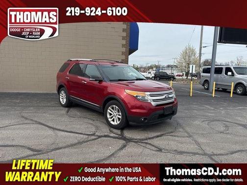 Ruby Red Metallic 2014 Ford Explorer XLT