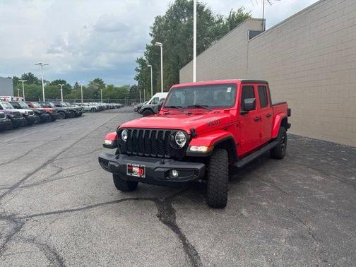 Firecracker Red Clearcoat 2021 Jeep Gladiator Sport