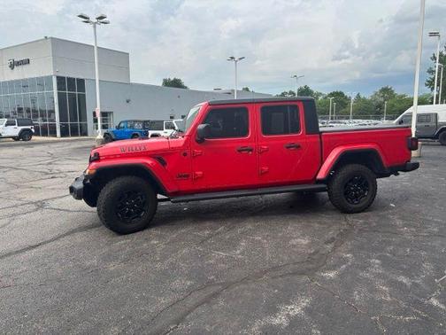 Firecracker Red Clearcoat 2021 Jeep Gladiator Sport