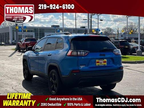 Hydro Blue Pearlcoat 2023 Jeep Cherokee Altitude Lux