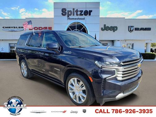 Midnight Blue Metallic 2023 Chevrolet Tahoe High Country